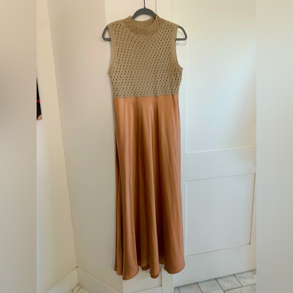 Beautiful Anthropologie dress. Never been worn, sold out. Bought Fall 2023